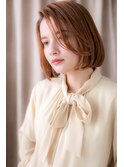 かきあげ前髪小顔アシンメトリー大人ボブTb10北浦和20代30代40代