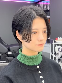 ラ ミュウ バイ ディーアンドティー(LA MIU by D&T)の写真/◆カラーが映えるトレンドショート◆骨格や髪質に合わせた似合わせカットで魅力を最大限引き出す＊