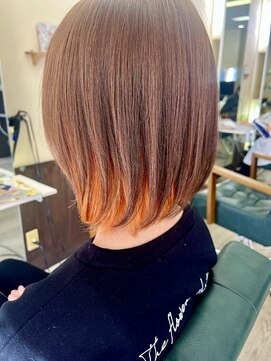 ナウラス(nauras) インナーカラー/インナーブリーチ