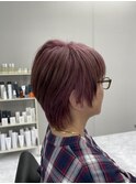 レディースショート×白髪ぼかし【中野美容室/新中野/東中野】