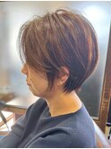 ☆イメチェン大人かわいい★ショートボブ/白髪ぼかし/ハイライト