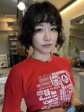 ナループロア ルームー(Nalu pu loa ROOMOO) ボブパーマ/海外風パーマ/プードルパーマ