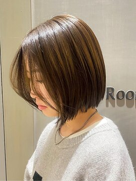 ファルファラ(farfara) 【farfara】ショート/ボブ/前下がり/カーキベージュ