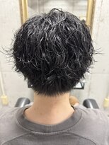 ルノン(LUNON) ホワイトグレージュミニウルフチェリーブラウンデジタルパーマ