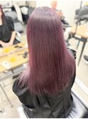 #ボルドーカラー#バイオレットカラー