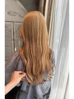 ザザ 高田馬場(ZA/ZA)&nbsp;ワンブリーチで叶う、ふんわりブロンドカラー♪