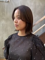 マッシュ 北堀江(MASHU)&nbsp;【似合わせカット　松本】大人ボブ×ショコラブラウンカラー