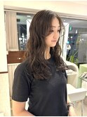 デジタルパーマロングパーマゆるふわパーマコテ巻き風パーマ