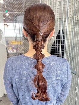 ブレス(bless)の写真/【ヘアセット¥4500】お客様一人一人に寄り添い、シーンに合わせた『1番可愛い私』を叶えます◎