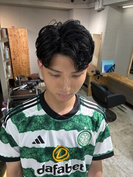 エイト 難波店(EIGHT namba) ラルフカール メンズパーマ 【店長 山本】