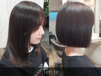 テンテ(Ten.te)の写真/丁寧なカウンセリングで一人一人の髪質に合わせたヘアスタイルをご提案◎あなたの魅力を最大限引き出します