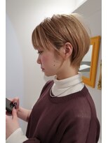 メモリーズ 水天宮前店(Memories)&nbsp;チョコレートブラウン小顔マッシュショート30代40代50代