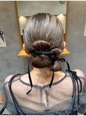 リボンセット/ヘアアレンジ/お呼ばれセット