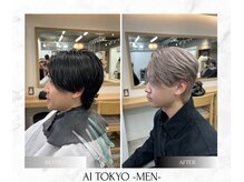 アイトーキョーリタ 渋谷(AI TOKYO Rita)の雰囲気（[渋谷駅/ブリーチ/ニュアンスパーマ/眉毛カット/men's]）