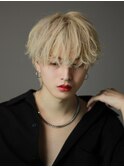 ブロンドマッシュ【メンズ/ブリーチ/men's】