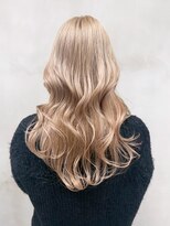 アルバム 渋谷パルコ(ALBUM) 顔周りレイヤーダブルカラーブロンド大人ガーリー_ba576382