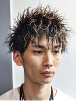 アース 天満橋店(HAIR & MAKE EARTH)&nbsp;フェザーパーマ×ツイストスパイラルで束感MAX冬カラー