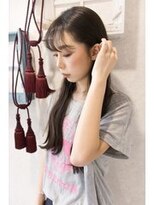 ヘアーロギア 栄店(hair LOGiA)&nbsp;★hair LOGIA★　〇黒髪ロングの柔らかスタイル