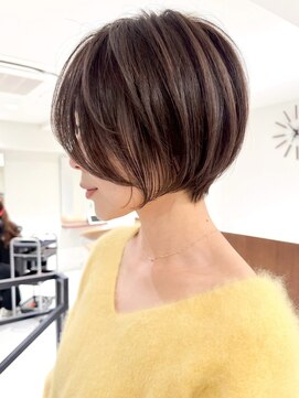ヘアサロン リボーン(Hair salon Reborn) 丸みショートボブ