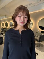 アンフィグ 吉祥寺(anfig)&nbsp;ベージュカラー 顔周りレイヤー 吉祥寺 【IBU】