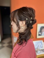 トータルヘアサロンカマダ&nbsp;サイドポニー