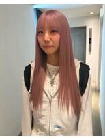 グッドフェローズ キタホリエ(GoodFellas kitahorie) 透明感溢れるハイトーンロングストレートカラーレイヤー艶感