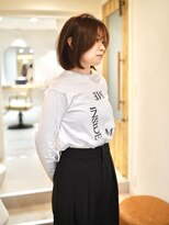イロ(iro) レイヤーボブ × 髪質改善縮毛矯正