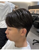 ビカム 名駅EAST(become) 曲がる縮毛矯正×フェザーショート/刈り上げ/毛流れ/名古屋