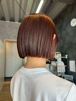 ノーヴァ バイ ボナ 前橋店(nova by bona) 【ボブ】顔周りすっきり小顔見せ大人ミニボブ