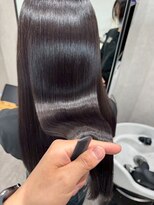 ミントリーフ 田中店(Mint leaf)&nbsp;髪質改善ストレートエステ ビフォーアフター