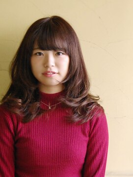 バグ 恵比寿(Bug) モノトーンラテカラーのAラインロング