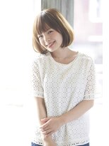 ナナナ パレナ 大津膳所店(nanana parena) 柔らかベージュで重軽ボブ【nanana parena】