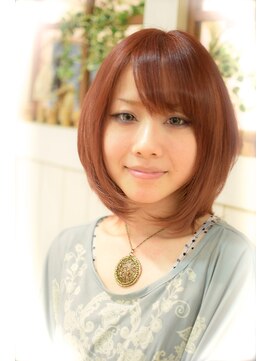 ミエルヘアーブラン(miel hair blanc) 【miel hair blanc】☆ひし形ニュアンスボブ☆