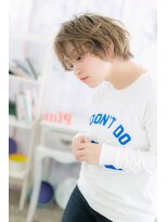 ヘアアンドビューティー ミック(Hair & Beauty miq) 無造作カールのピュアガーリーショートa