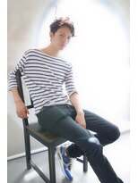 ブーケ(BOUQUET)&nbsp;ショートレイヤー・くせ毛風パーマ・黒髪ショート