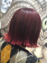 ゾーマ(ZOUMA) 外ハネレッド! マニックパニック