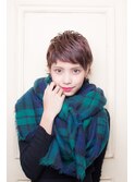 20代30代★スタイリングが簡単★大人小顔×ベリーショート