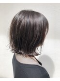 ブルージュ_外ハネボブ,アッシュブラウン,ネオウルフ