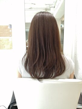 ファイブボックスヘアー 広島(five vox hair) ミルクティーベージュ