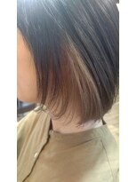 ヘアデザイン ヴォワール(hair & design voir) インナーカラー×まみ