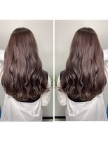 サロン クィ ベルジョーネ(SALON QUI BELLGIONE) ブリーチなしダークオリーブグレージュ