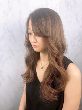 ビューティドレッセヤマノ 池袋パルコ(Beauty Dresse YAMANO) 【ハイライト】くびれロングレイヤースタイル