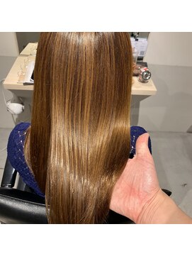 リコモ 上野御徒町(LikkleMore) 髪質改善トリートメント/aujua/上野御徒町/暗めカラー