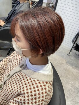 リーオオサカ(Lee Osaka) ショートボブ×東芽生