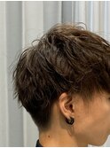 癖毛風パーマ