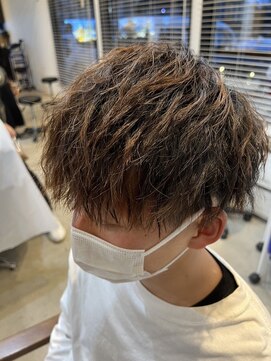 ラ メール ヘア デザイン(La mer HAIR DESIGN) マッシュ×ツイストパーマ