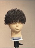 波巻きパーマ/マッシュ