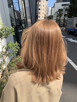 ラフランクリー(la frankly) ヌーディーカラー/小顔ひし形/髪質改善/簡単スタイリング