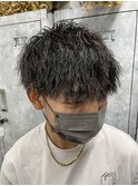 メンズツイストスパイラルパーマ