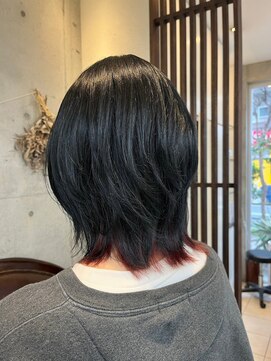 ヴィザヴィ 板橋店(vis a vis) 【ヴィザヴィ板橋】ウルフカット/ ウルフボブ/インナーカラー